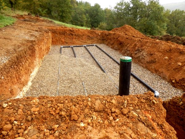 Drain Field Installation in Albany