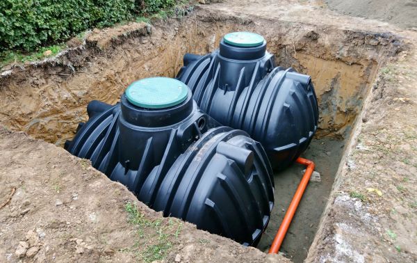 Underground Septic Install