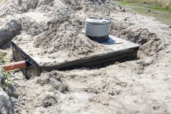 Underground Sewage Install