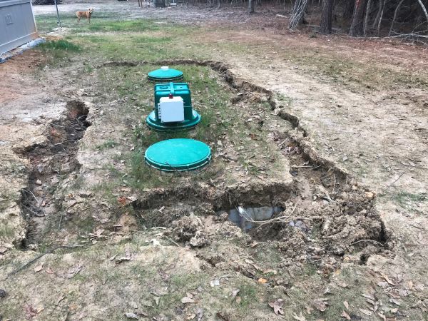 Aerobic Septic Installation in Albany